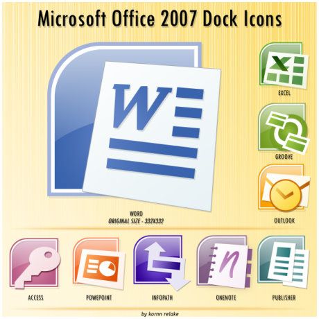 Microsoft Office 2007 Icons Microsoft Office 2007 Icons