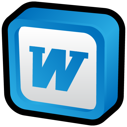 Microsoft Office Word Icon Microsoft Office Word Icon