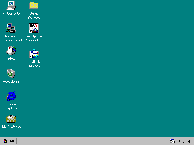 Microsoft Windows 95 Computer