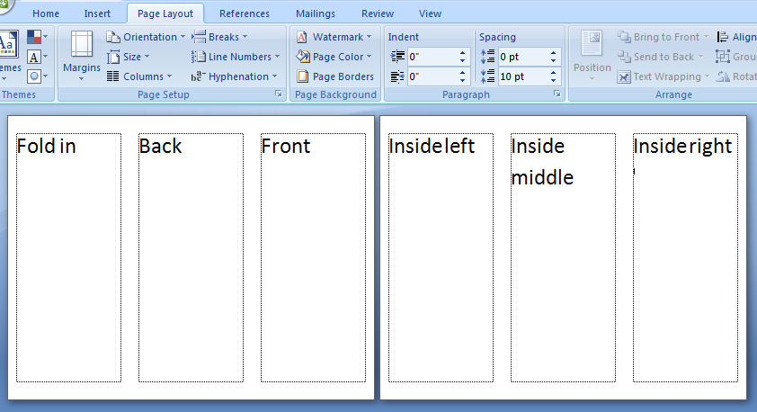 Microsoft Word Brochure Templates