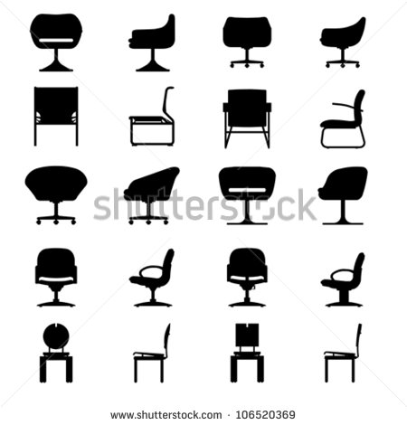 Modern Chair Vector