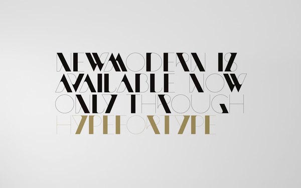 Modern Typeface Fonts