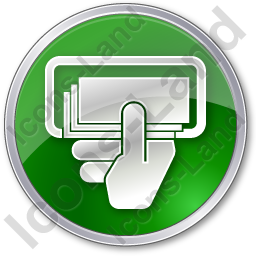 Money Green Circle Icon