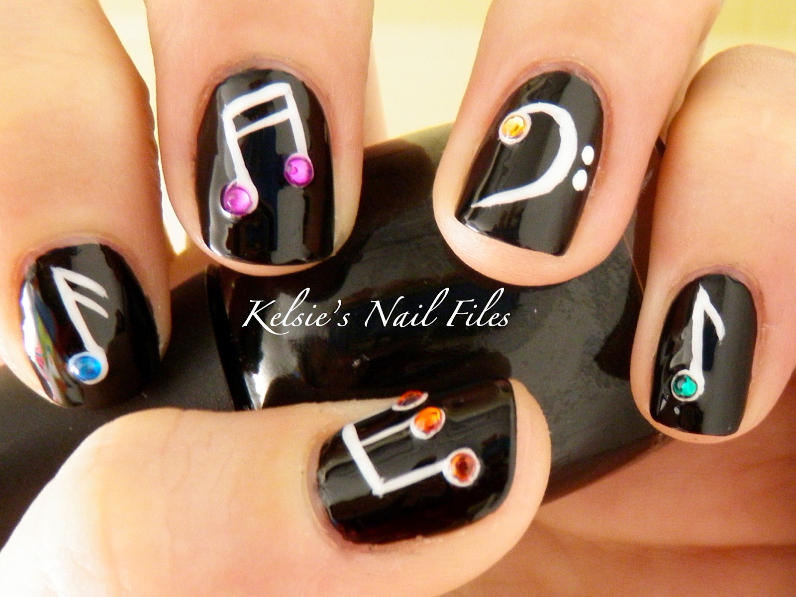 Music Note Nails