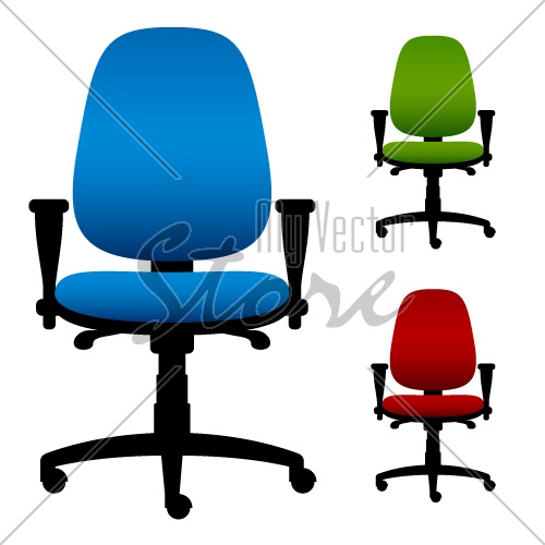 Office Chair Vector