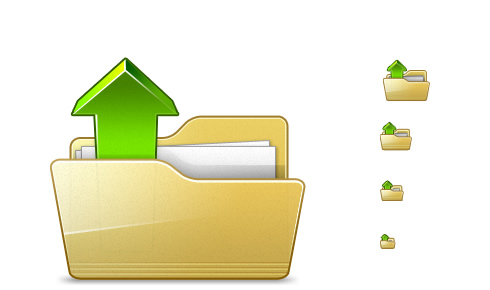 Open File Folder Icon