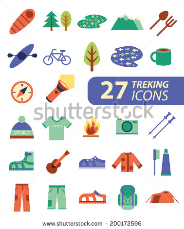 Outdoor Activities Symbols