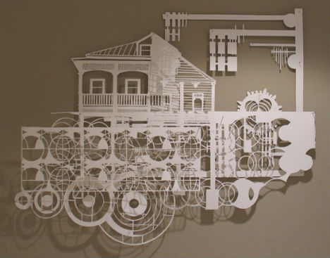 Paper Sculpture Wall Art