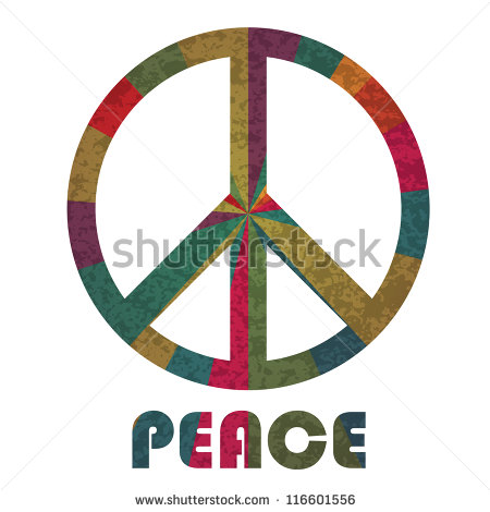 Peace Symbol Silhouette