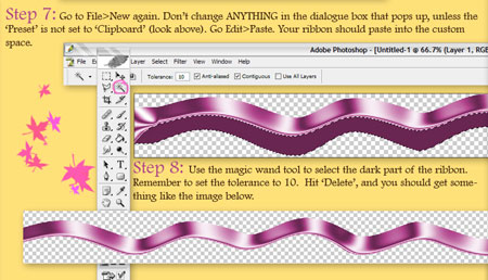 Photoshop Ribbon Tutorial