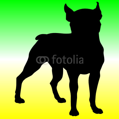 Pitbull Silhouette Clip Art