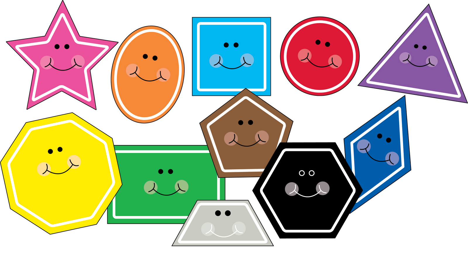 Preschool Shapes Clip Art