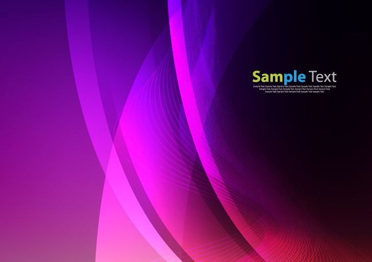 Purple Abstract Vector Free