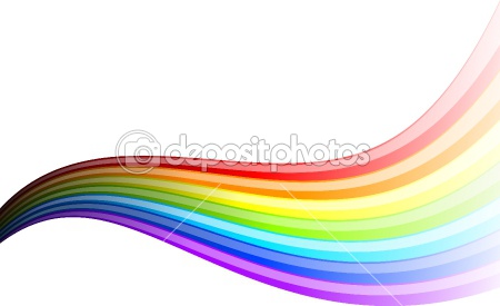 Rainbow Wave Vector Rainbow Wave Vector