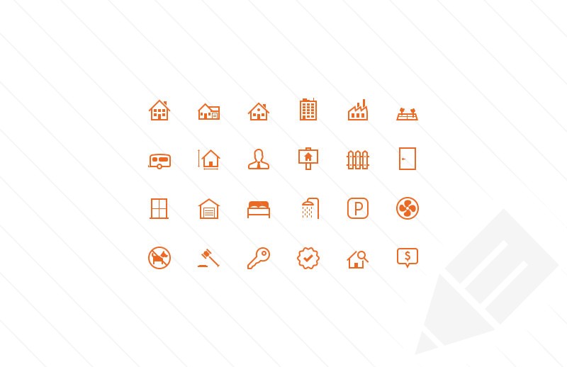 Real Estate Vector Icons