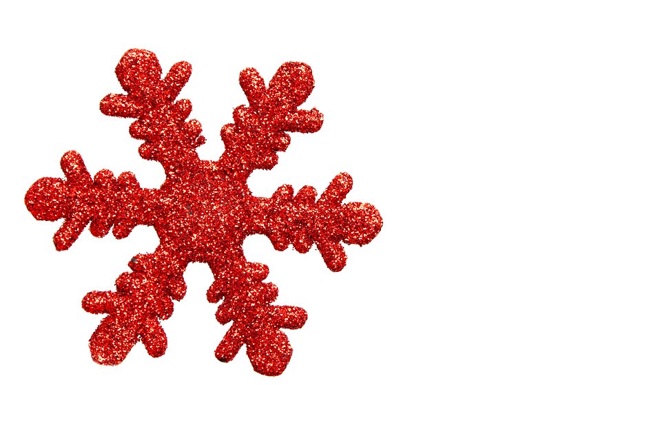 Red Christmas Snowflake Clip Art Red Christmas Snowflake Clip Art