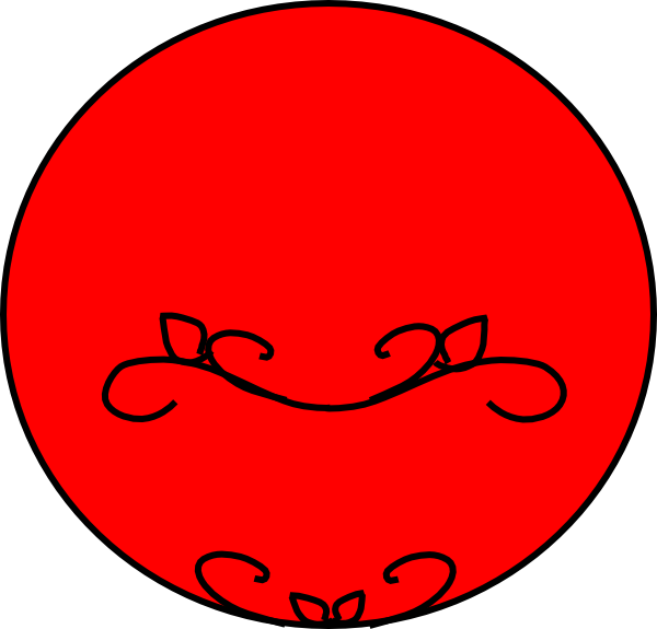 Red Circle Design Clip Art Red Circle Design Clip Art