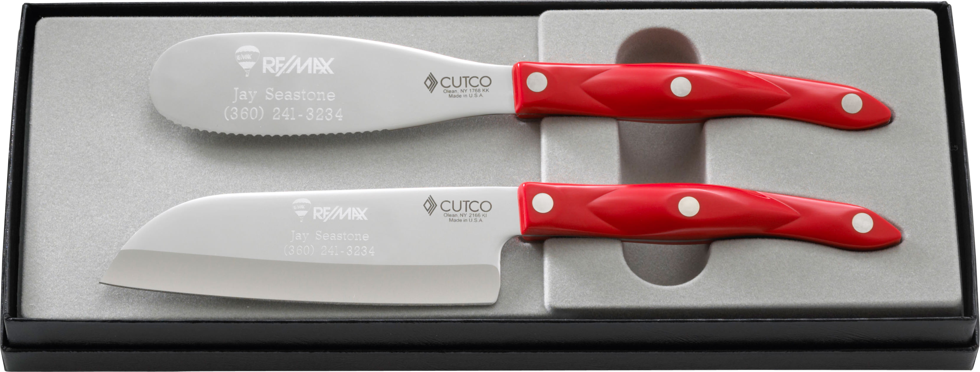 Red CUTCO Knives