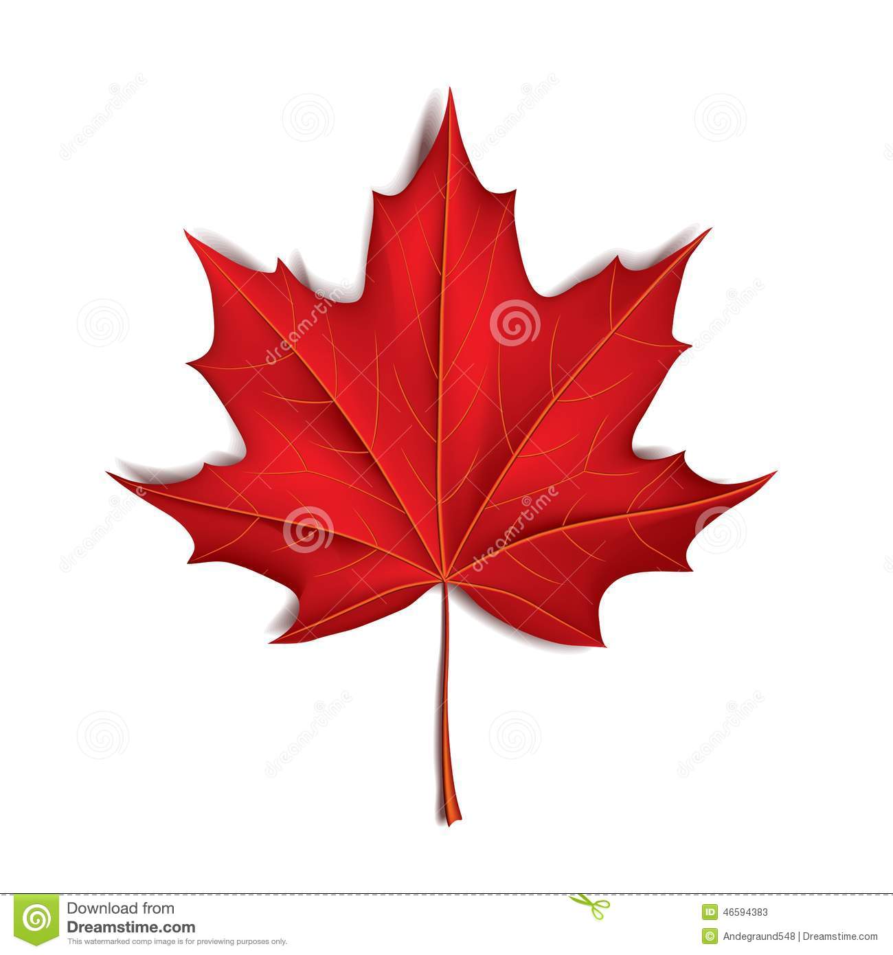 Red Maple Leaf