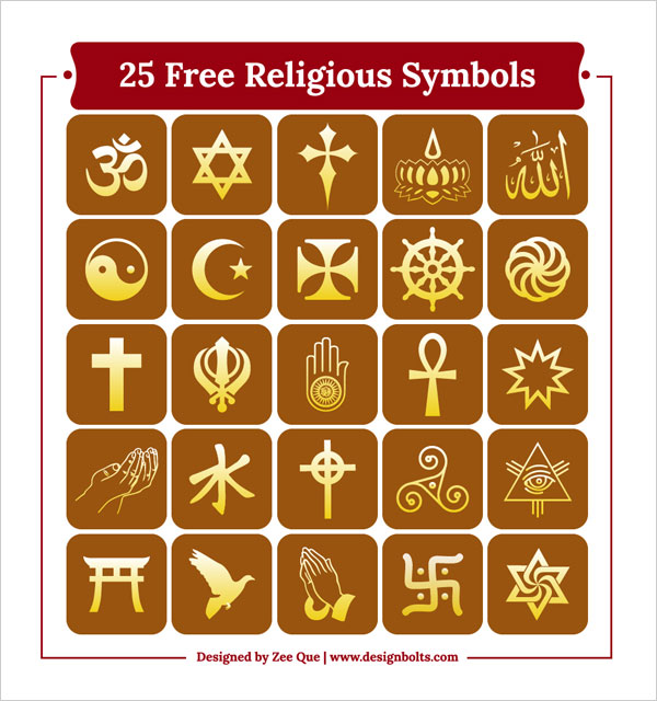 Religious Symbols with Names