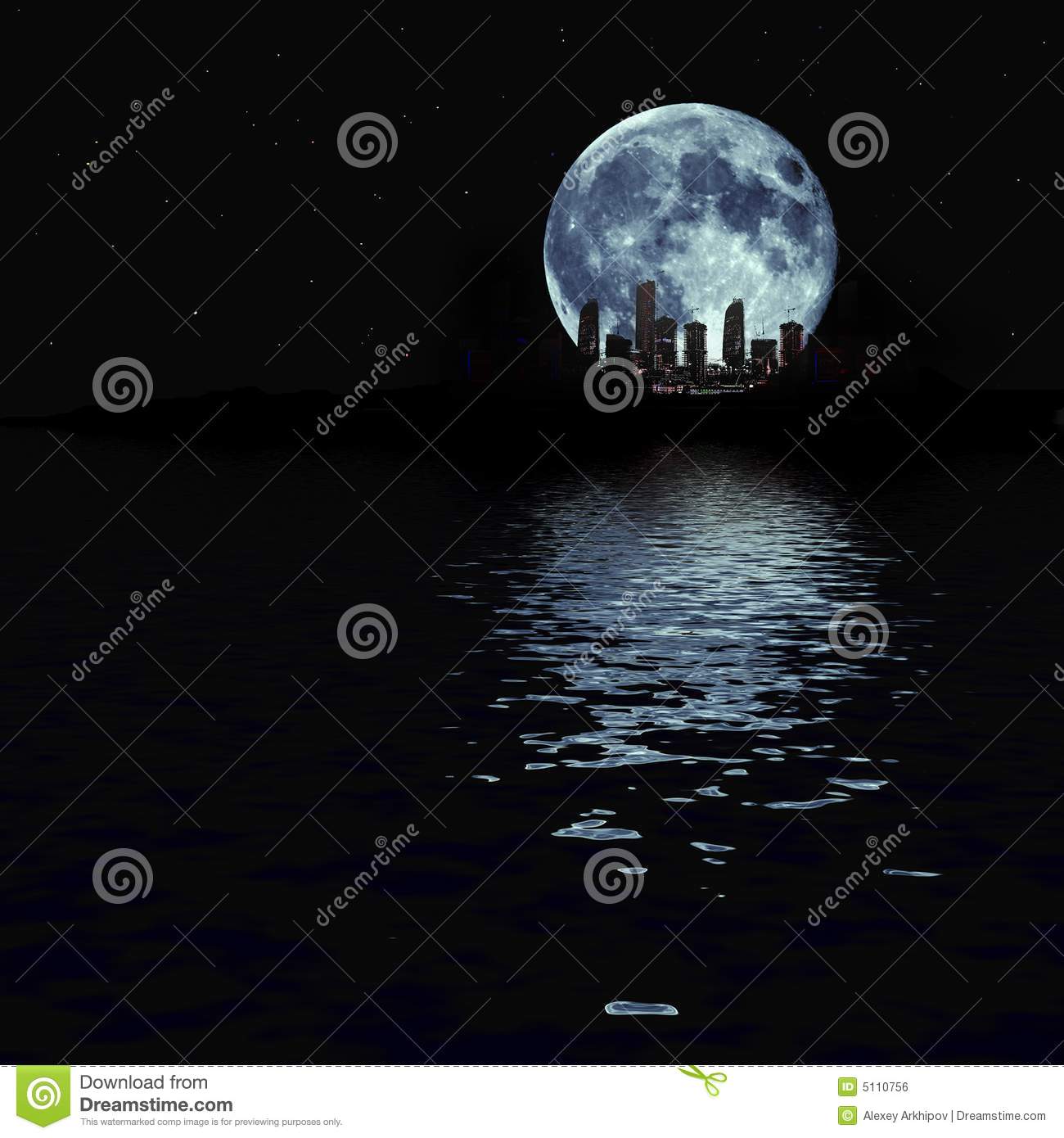 Royalty Free Full Moon