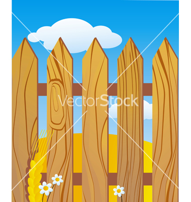 11 Simple Log Fence Vector Images