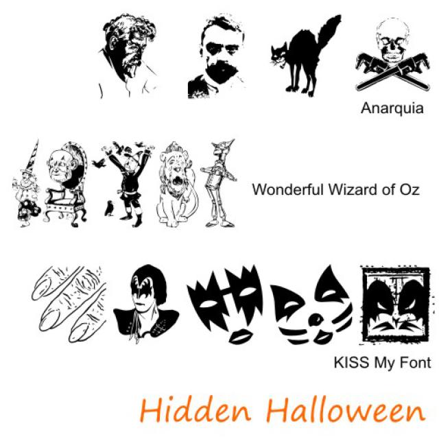 Scary Halloween Letters Font Scary Halloween Letters Font