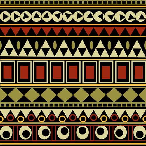 Seamless Tribal Border Design