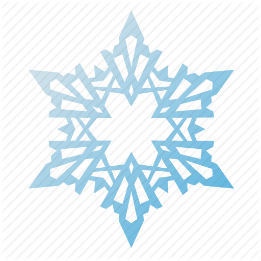 Snow Flake Christmas Holiday Icons