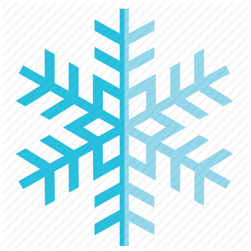 Snow Flake Christmas Holiday Icons