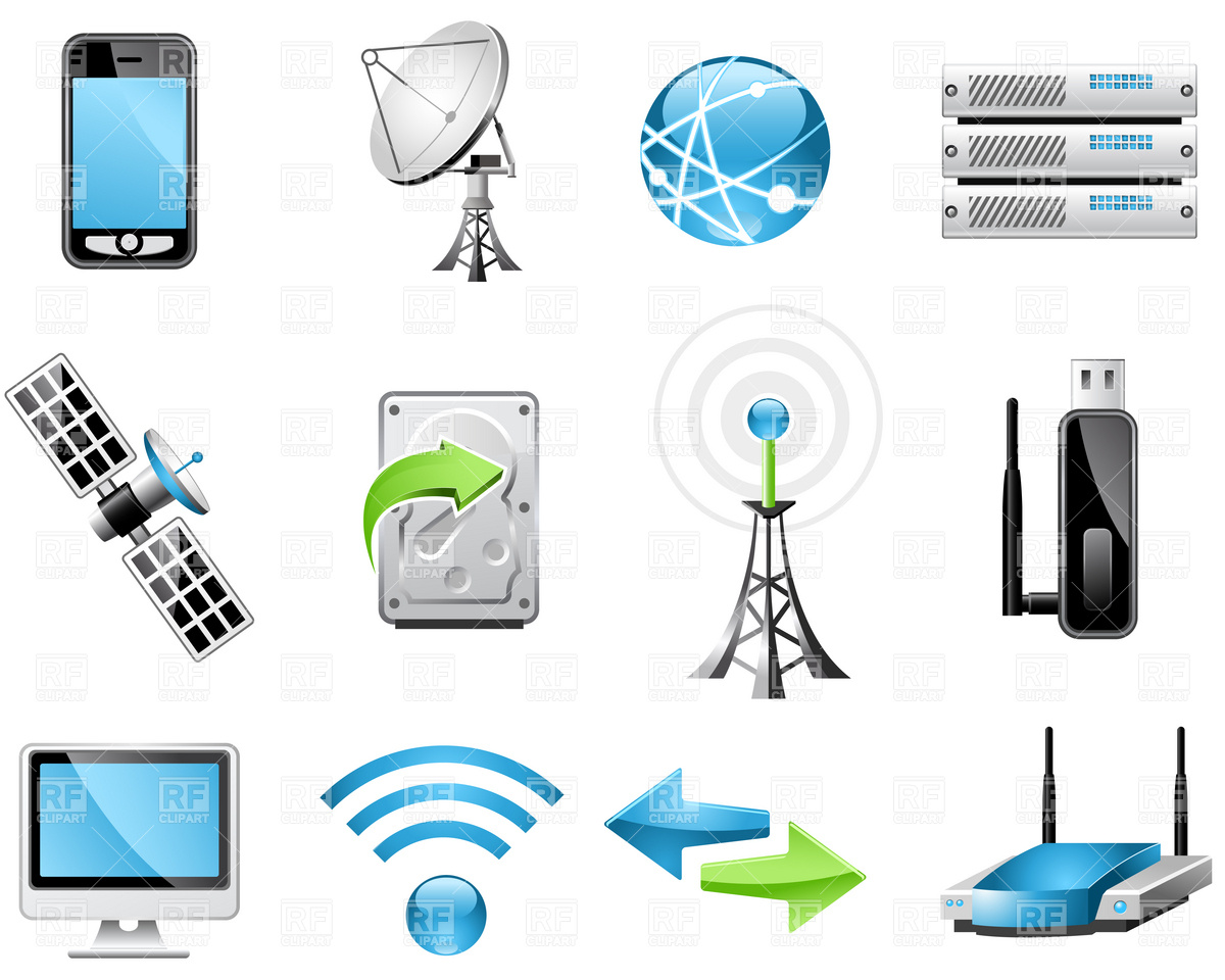 18 Technology Icon Vector Art Images