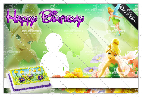 Tinkerbell Birthday Template