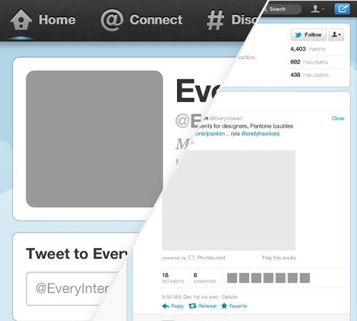 Twitter Profile Page Template