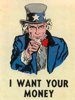 Uncle Sam I Want Your Money