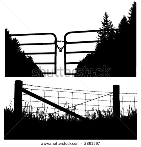 Vector Fence Post