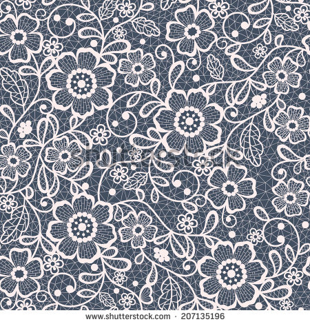 Vector Floral and Lace Backgrounds