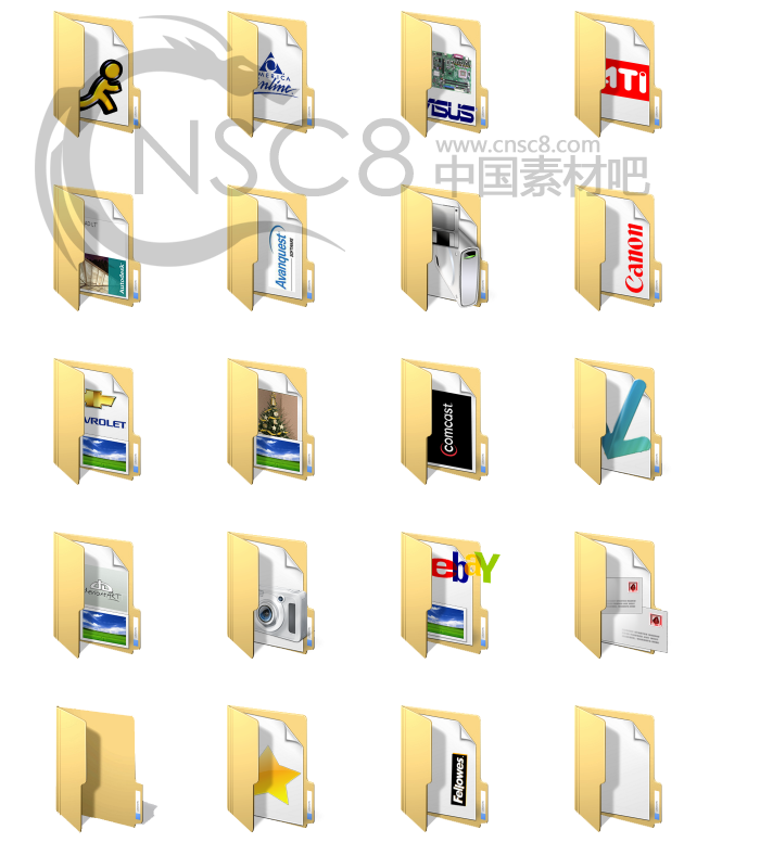 14 Vertical Folder Icon Blue Images