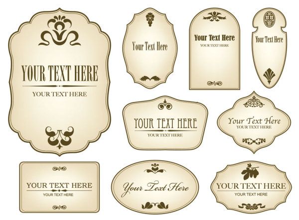 Vintage Bottle Labels Templates Free Download