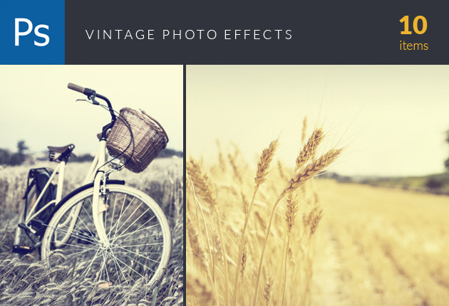 Vintage Effect Photoshop