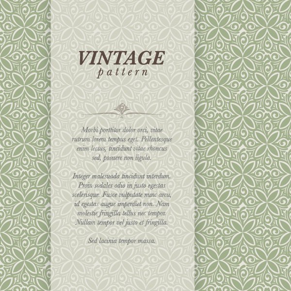 Vintage Graphic Pattern