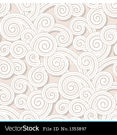 Vintage Swirl Vector Art