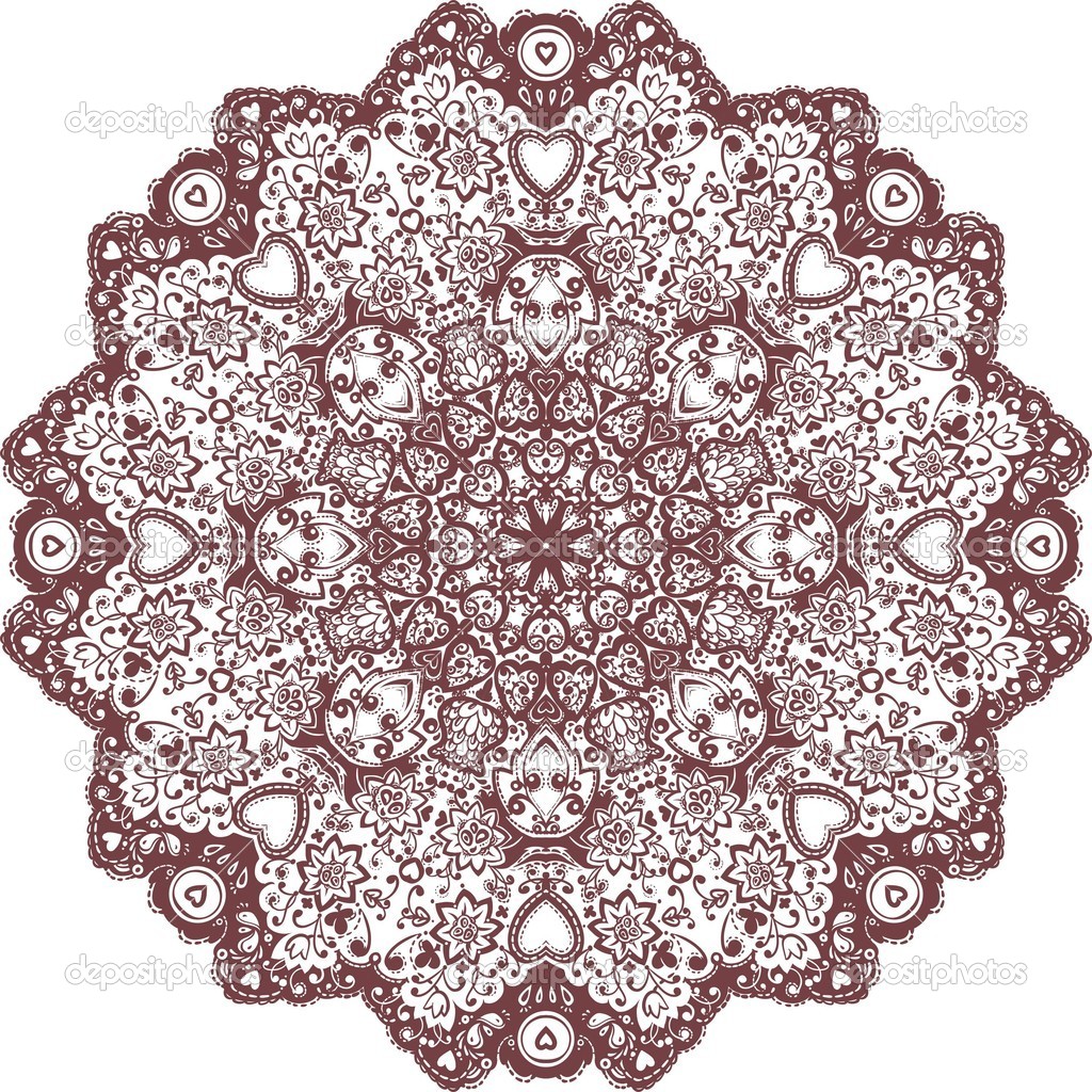 Vintage Vector Lace Pattern