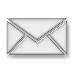 White Email Envelope Icon Transparent Background