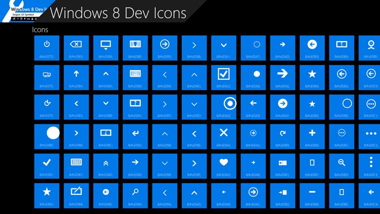 Windows 8 App Icons Windows 8 App Icons