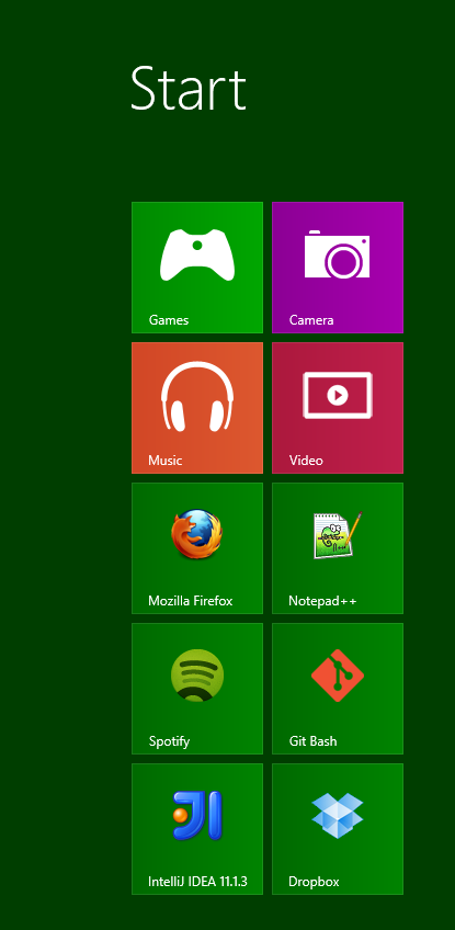 Windows 8 Change Tile Icon Windows 8 Change Tile Icon