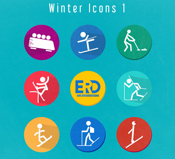 Winter Olympic Icon