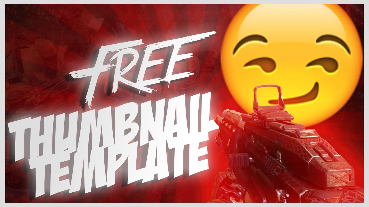 3 Call of Duty Black Ops Thumbnail Template