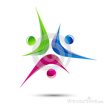 Abstract Element Vector Logo