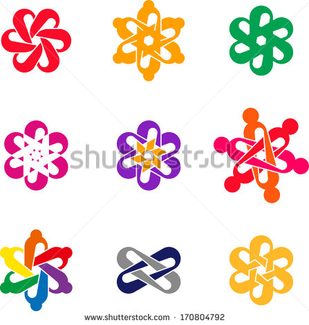 Abstract People Logo Designs Abstract People Logo Designs
