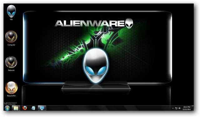 Alienware Desktop Theme Windows 8